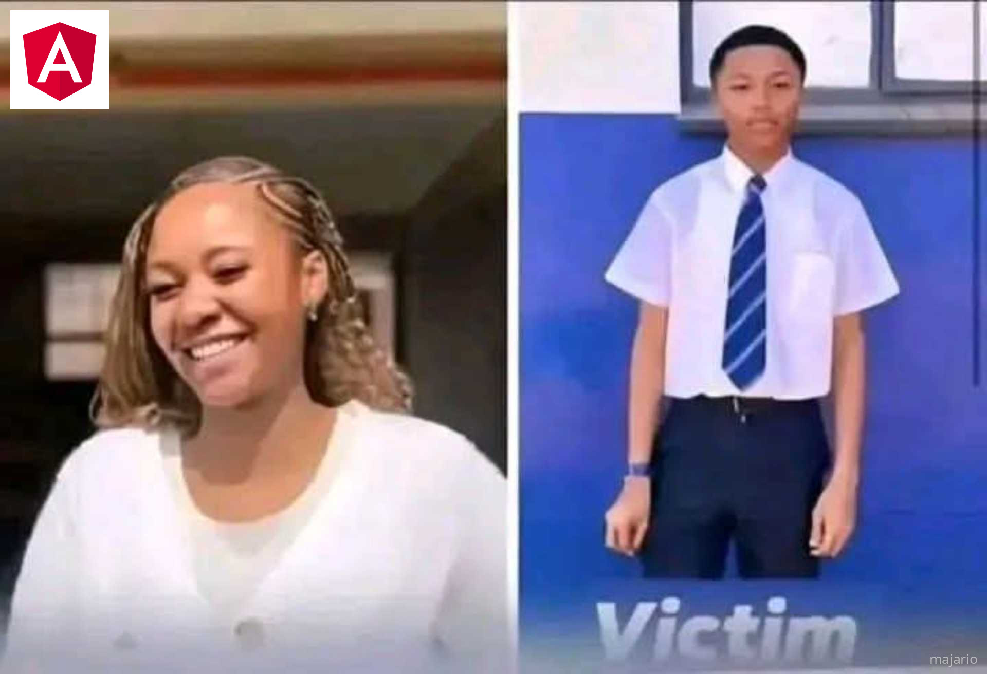 33years old teacher chose a-16-year old minor to produce this eyesore of a video.