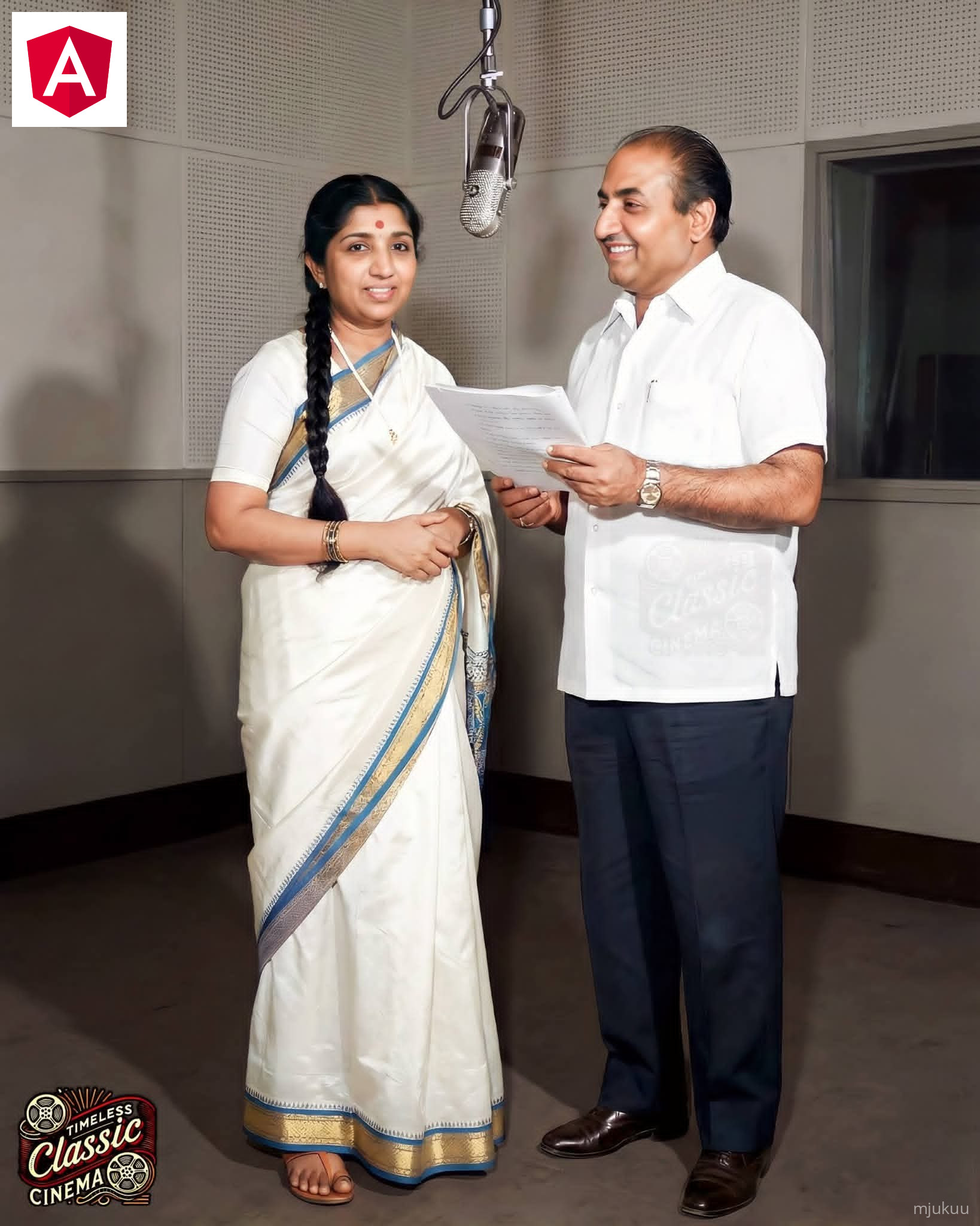 Lata ji’s voice was soft, pure, and almost heavenly. She could express every emotion — love, pain, devotion, happiness