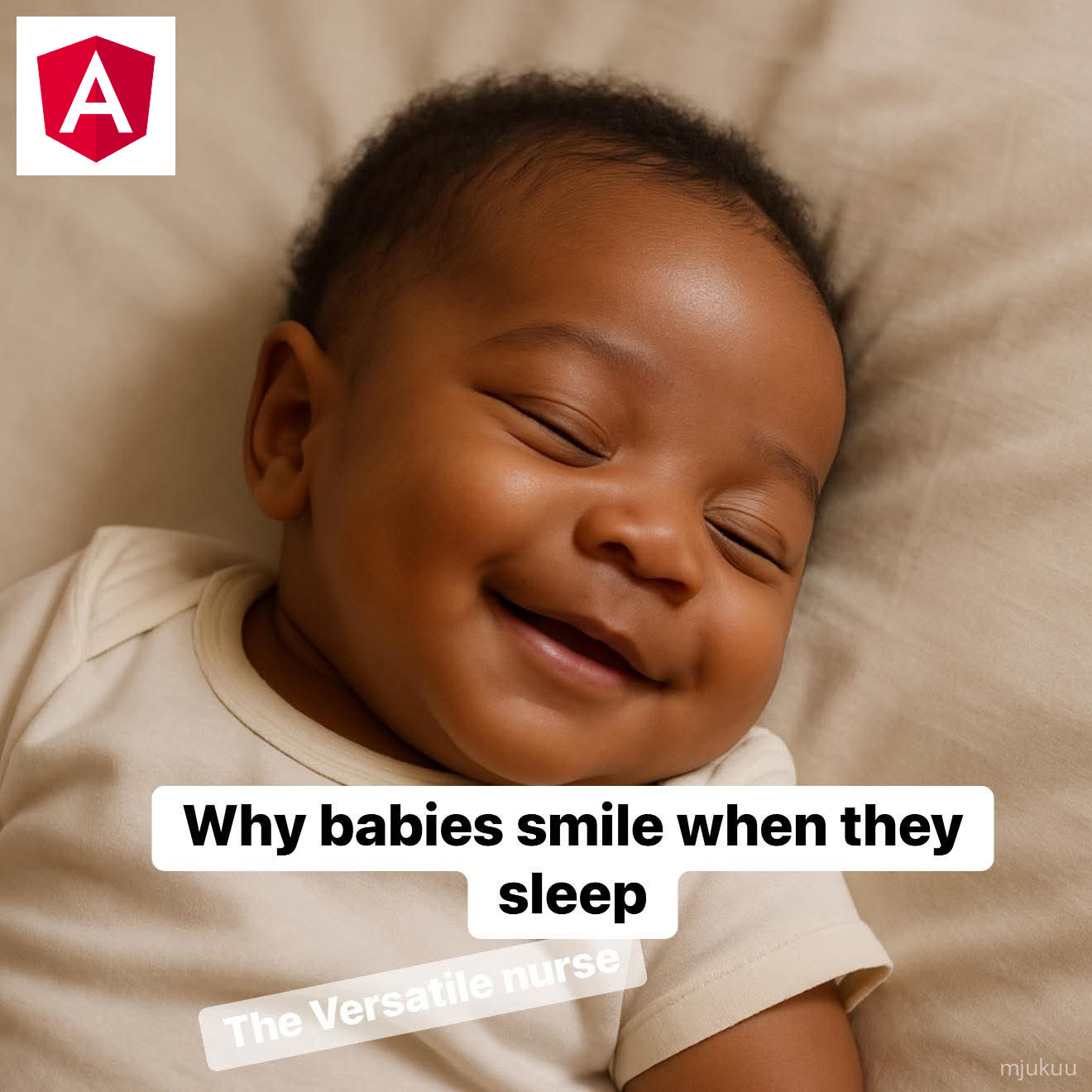 WHY SOME BABIES SMILE IN THEIR SLEEP — IS IT NORMAL? 👇👇