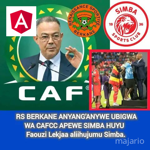 Fainali ya SIMBA 🆚 RS BERKANE ilipopagwa tu Zanzibar nilijuwa ni mipango ya huyu jama FAOUZI LEKJAA 